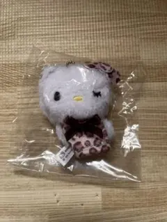 ハローキティ ご当地 当時物 レオパード 豹柄 ぬいぐるみ キーホルダー