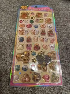 国内正規品　うちゅるぽっぷシール　なっとうちゃん　うるちゅる