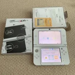 【美品】 発色良好　Newニンテンドー3DS LL パールホワイト