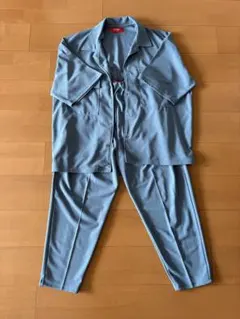 t*o様 淡いブルーのセットアップ メンズ