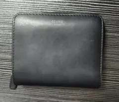 CELINE セリーヌ 二つ折り財布 ブラックのサムネイル
