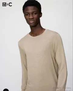 UNIQLO:C 極暖ヒートテック カシミヤブレンド クルーネックT（九分袖）