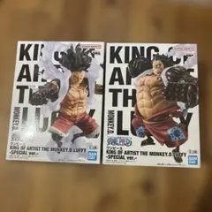 ワンピース　キングオブアーティスト　A.B:ルフィ フィギュア　2点セット