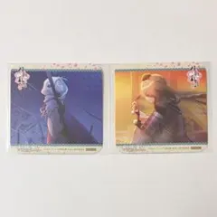 【新品】刀剣乱舞 花丸×カラオケの鉄人コラボ コースター 岩融＆今剣セット