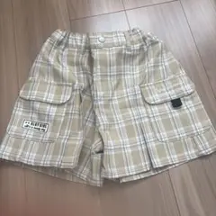 ALGY チェック柄 ハーフパンツ 140cm
