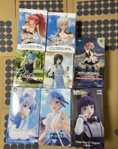 美少女フィギュア　まとめ売り　8体セット