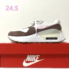 NIKE ナイキ エアマックス システム スニーカー 24.5 春色 新品