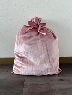 ピンク ベルベット パジャマシャツ セットのサムネイル