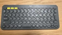 logi ワイヤレスキーボード 日本語配列　K380 説明書と箱無し　色グレー