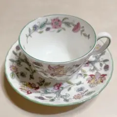 【MINTON】 ハドンホール グリーン カップ&ソーサー 2客セット