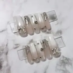 ネイルチップ　ベイビーブーマー　ギャルネイル　ワンホン　ちゅるん　スナ系　量産