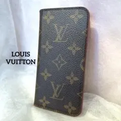 【正規品】LOUIS VUITTON手帳型ケースiPhone8