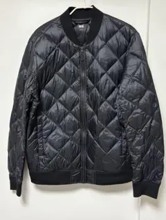 UNIQLO ウルトラライトダウン　ダイヤキルトリブブルゾン　ブラック
