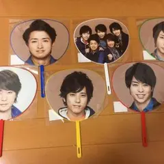 嵐 ミニうちわ 相葉 櫻井 大野 二宮