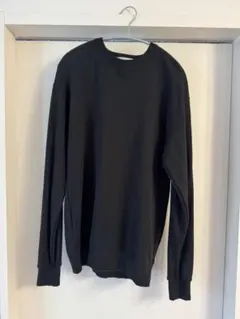 COMME des GARÇONS ブラック トレーナー Lサイズ