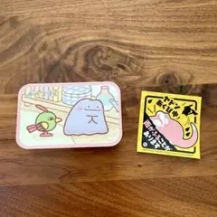 プチ缶コレクション てれやなメタモン &カガワ雨の日限定 ヤドンステッカーセット