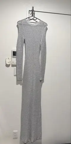 Bershka クロップド丈 タートルネック ニット 長袖 2点のサムネイル