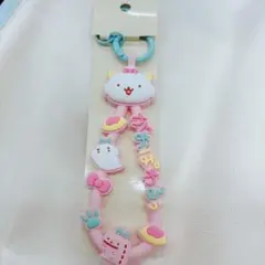 サンリオ　ラバーコードキーホルダー　キャラ大　がおぱわるぅ