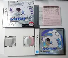 【中古】DS　ポケットモンスター ソウルシルバー　未使用ポケウォーカー付き