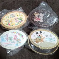 【新品、未使用】スーベニアケース◆４つセット【ダッフィー＆フレンズ】