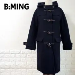ビーミング　Bming　ダッフルコート　コート　ダークネイビー　M