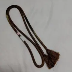 帯締め ブラウン 和装小物