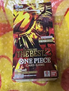 テープ付ワンピース カードTHE BESTvol.2 1BOX未開封品ワンピース