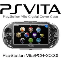 [送料無料]PS Vita ヴィータ(PCH-2000)用クリスタルカバーケース