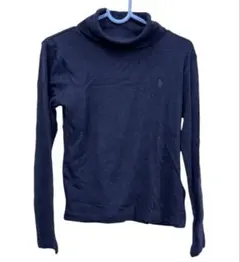 Ralph Lauren長袖カットソー タートルネック ネイビー 120/6