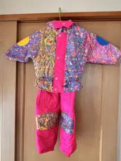 子供用カラフルスキーウェア　90-100cm