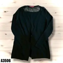 COMPTOIR DES COTONNIERS 長袖カーディガン 黒 A3506のサムネイル
