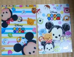 ディズニー　グッズ④　ポストカード2枚セット　ツムツム
