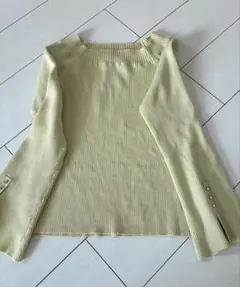 PROPORTION 2Wayスリットニットグリーンのサムネイル
