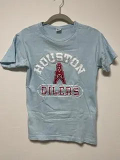 チャンピオン　Tシャツ 水色 トリコタグ　80年代　ビンテージ　M