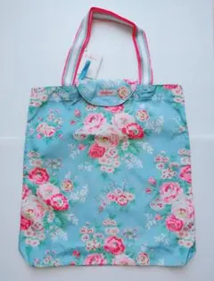 【新品未使用】キャスキッドソン 軽量 トートバッグ 花柄 エコバッグのサムネイル