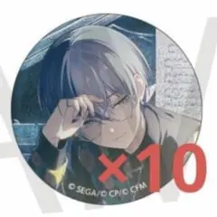 プロセカ グリ缶 グリッター缶バッジ 42A 青柳冬弥 blender