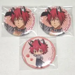 ベニマル 缶バッジ4点 転生したらスライムだった件 アニマル 三省堂 