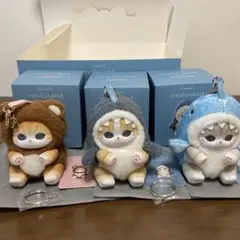 mofusand Fluffy Kittens きらめっこ 3体セット　箱付き