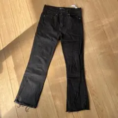 ブラックブーツカットデニム