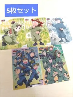 5枚セット 忍たま乱太郎　クリアカードコレクション
