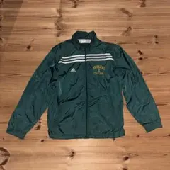 00s adidas ナイロンジャケットarchiveテック緑ストリート