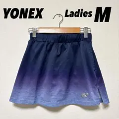 ヨネックス スコート ユニフォームテニスウェア バドミントン レディース M 青