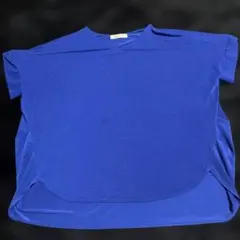 chocolat raffine 半袖Tシャツ 青