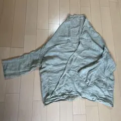ネストローブ若草色リネンショートローブのサムネイル