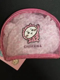 ちいかわ シェル型メッシュポーチ ピンク　ドンキ　コラボのサムネイル