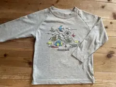 mont-bell キッズ Tシャツ グレー　キャンプ