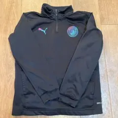 140 Puma ジュニア　マンチェスター・シティ ハーフジップウェア