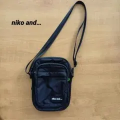 niko and ... ニコアンド ショルダーバッグ ブラックのサムネイル