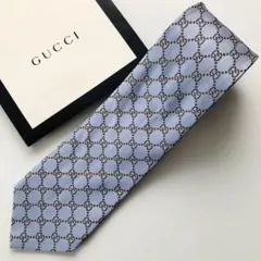 新品未使用✨ GUCCI グッチ ネクタイ GGマーモント 総柄 イタリア製