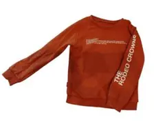 ロデオクラウンズ トレーナー オレンジ 115〜125cm